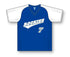 Athletic Knit V-Neck Baseball Jersey with Contrasting Shoulders (BA1375)